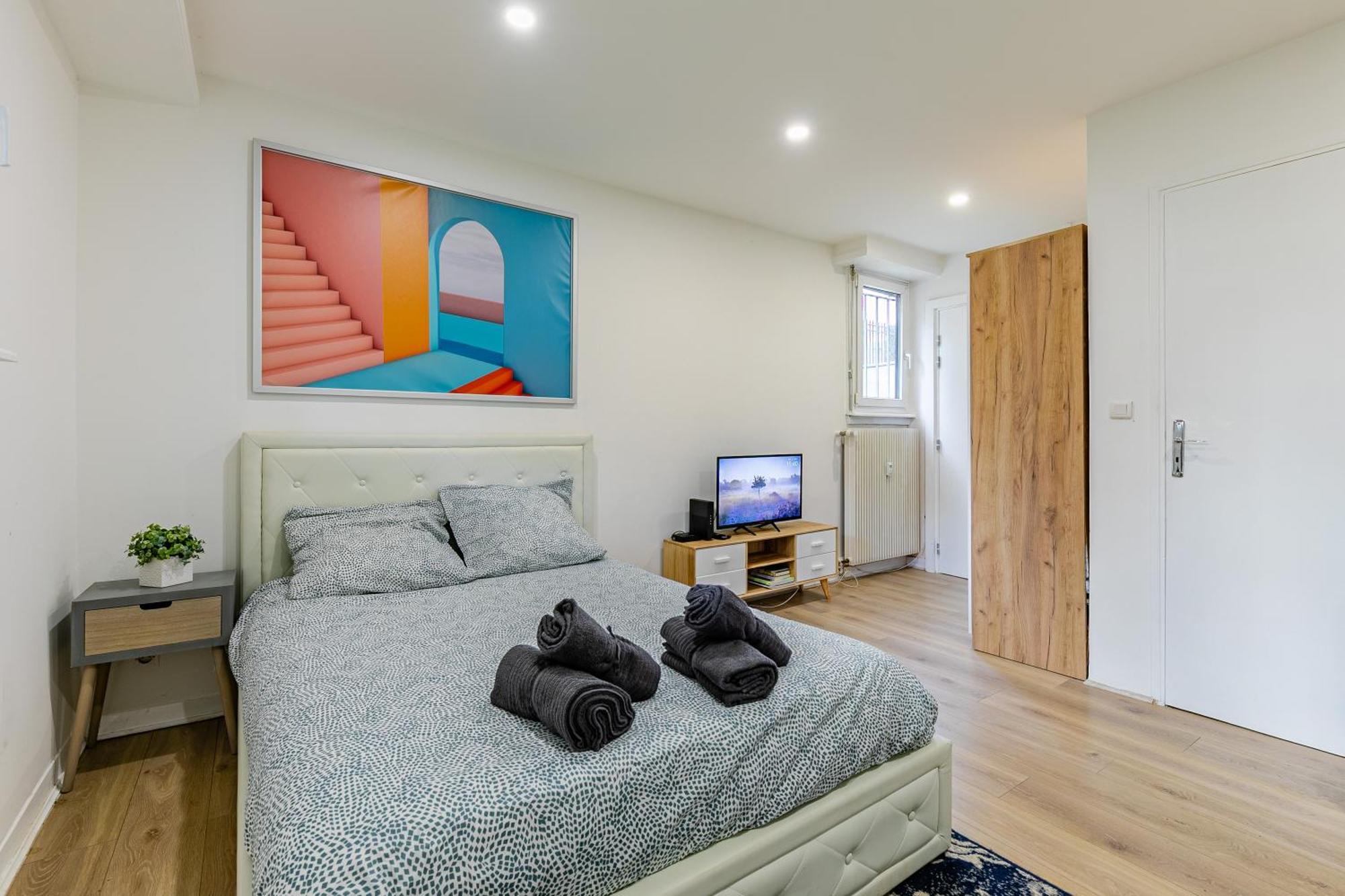 Chaleureux Studio, Orangerie Appartement *